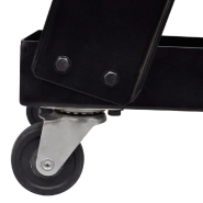 Chariot à outils d'atelier 3 niveaux PP noir 75x92x37,5 cm VidaXL 151828 -  Habitium®