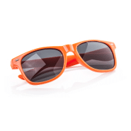 Lunettes de soleil en plastique - modèle ”Xaloc” - protection UV 400 - couleur orange_1