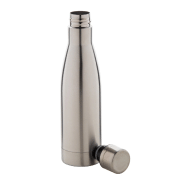 Thermos isolante en cuivre - double paroi en inox - 500 ml - argenté_1