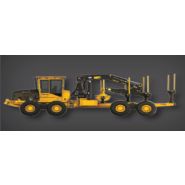 Machine forestière Tigercat robuste pour terrains escarpés