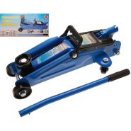 1880 - Cric rouleur hydraulique BGS Technic - Capacité de chargement 2T - Déplaçable avec roulettes et poignée_1