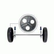 ARKA 34 SANS PRESSE chariot en polypropylène 25 lt + deux roues 80 mm + deux roues axiales 200 mm_1