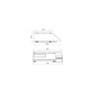 Balance d'étiquetage GP4LX - Balance poids-prix inox avec double affichage et étiqueteuse thermique_1