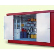 Bungalow MC-vario 6330 iso - isolé, galvanisé et peint - 17 m² - 157257w - DENIOS_1