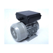 Moteur électrique monophasé 220V 0.55kW - 1000tr/min - Bride B3 à pattes - IP55 ALMO CML80B6_1