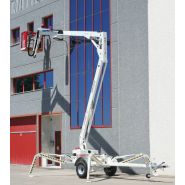Nacelle tractable parma17 - matilsa - hauteur de travail 17 m_1