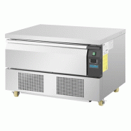 Soubassement double réfrigération 1 tiroir Série U 2x GN 1/1 DA994 Polar_1