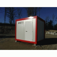 Bungalow de chantier modul'blocs / monobloc / base vie / 12.2 x 3 m_2