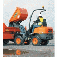 Dumper compact avec décharge en hauteur