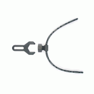 Lien Kettenband - Attache sur fil tendeur pour grands arbres ou plantes en conteneur - Longueur 330 mm - Lot de 100 pièces - Réf. 810917_1