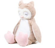 Peluche zippée Chouette - Hauteur 40 cm - Rembourrage amovible - Réf: MM054_1