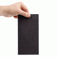 Serviettes diner 3 plis Recyclable noires 40x40cm pliage 1/8 (Lot de 1000) | Fiesta - FE261_1