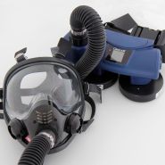 Protection respiratoire avec débit d'air réglable de 160 à 210 l/min