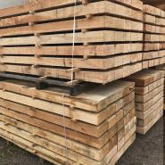 Traverse paysagère chêne - scierie de buchères - 100x200mm en 2 m et 2.40 m_1