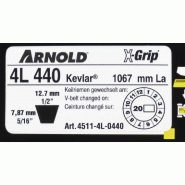 Courroie trapézoïdale X-Grip V - type 4L440_1