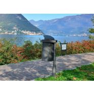 2273.001 - Poubelles Gilia - Neri - 33,5 L - Acier galvanisé avec bague serre-sac_1