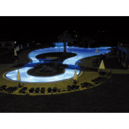 Ampoule LED SMD RGB 27W pour piscine - Montage subaquatique Praga IP68 - Blanc_1