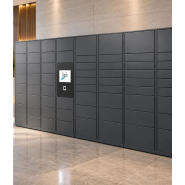 Casier connecté à écran tactile pour colis et courrier, dépôt direct par le livreur - ISILOCKER ÉCRAN_1