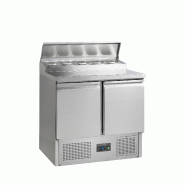 Comptoir de préparation de sandwich GN1/1 SS920 L900mm 16478 TEFCOLD_1