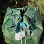 Sac à déchet renforcé - grande contenance 160L - traité UV et étanche - référence 963901_1