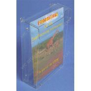 VPB0361 - Porte-brochures mural extérieur - VPC Display - HT 21cm x LG 15cm / A5 - Couvercle rabattable_1