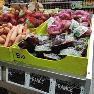 Cagette bois ouveture avant + logo bio 40x30 -_1