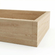 Casquette pour montant Totem 30x60x10cm - Gotland Maple_1