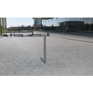 Potelet de voirie en acier inoxydable - Poteau urbain Ø76,1mm - Référence BTPV_1