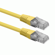 ROLINE Cordon Cat.6 (Classe E), UTP, PoE, jaune, 5 m_1