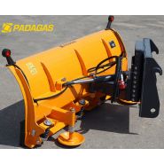 SSV-L Lames à neige - Padagas - Pour tracteurs de 16 ch à 40 ch avec rotation hydraulique et lame en acier Hardox_1