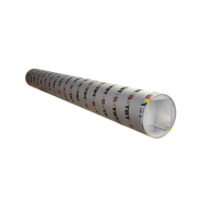 Coffrage de poteau en carton carré ou rectangle lisse - angles coupés - Référence 660_conf_1