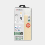 Housse de table à repasser taille D -135 x 45 cm, set complet - Spring Bubbles - Brabantia Philips Triple couche pour une meilleure diffusion de vapeur_1