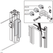 Profilé de manipulation en aluminium anodisé - pour capots, tiroirs ou portes - longueurs 50 à 3000 mm_1