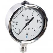 Manomètre à tube de bourdon Distrilabo 235 - Ø100 - inox 316L - classe 1 - IP65 - pour fluide corrosif_1