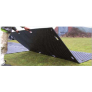 Tapis antidérapant de protection de sol - surface pour véhicule et piétons - supporte jusqu’à 80T - 2440 x 1220 mm_1