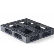Palette plastique lourde Planetpal B mix 10A12 HR6RR - Ref PA-LO-0122 - 1000x1200 mm - 6 semelles - 22.5 Kg - Charges jusqu'à 7500 Kg_1
