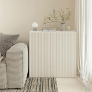 Présentoir accordéon Papéa blanc 100x38x90 cm_1