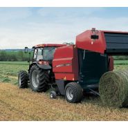 Rb 344 - presse à balles rondes Case IH - dimensions de balles 120x125 cm - chambre fixe compacte et maniable_1