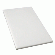Table boucherie en polypropylène - plan rouge ou blanc - épaisseur 4 cm - profondeur 70 cm_1