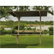 Banc extérieur avec toit pour seniors Londres_1