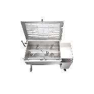 C/E MB120 - Mélangeur professionnel bipale pour viandes - Minerva Omega - 147 kg - Acier inoxydable_1