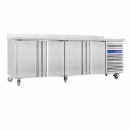Desserte réfrigérée avec dosseret positive 4 portes P.600mm CUISTANCE_1