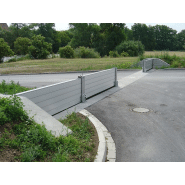 Dispositif anti-inondation démontable non mobile - Flo-Dem 100L - digue démontable en aluminium - protection jusqu'à 1.8m_1