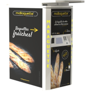 Distributeur automatique de baguettes de pain - grande capacité