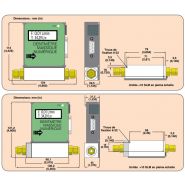 FMA-4100/4300 - Débitmètres massiques Omega Engineering SARL - Affichage multilingue 23 unités et marge de réglage 50:1_1