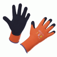 Gants de protection en latex pour enfant - rouge bordeaux, 8-11 ans - hydrofuge et ajustés_1
