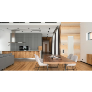 Maison préfabriquée en acier 90 m2, avec deux salles de bains et deux chambres - ISK88_1