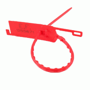 Scellé PP à tige crantée plate - Longueur 300 mm - Tige Ø6 mm - Orange_1