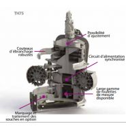 Th75 - tête d'abattage Logset - largeur tête ouverte 1700 mm - poids 1300 kg, compatible abatteuses 8H_1