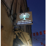 Enseigne Drapeau Lumineuse Carré/Rectangle Plexiglas Diffusant_1